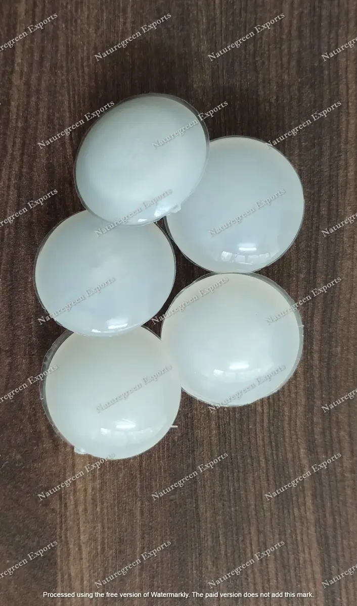 NatureGreen 32mm Solid Elliptical Floating Balls in electroplating tank